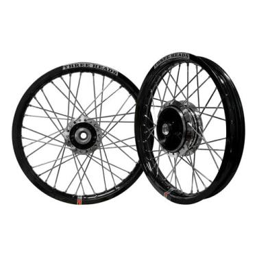 Imagem de Jogo Roda Alumínio Cubo Diamantado 150 Three Heads Inox