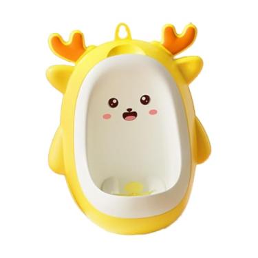 Imagem de simhoa Suporte de Banheiro para Crianças, Mictório Montado Na Parede, Treinamento de Xixi, amarelo
