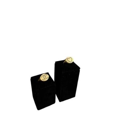 Imagem de Kit 2 Anéis Feminino Ajustável - Banhado A Ouro 18K - Tojoia18K