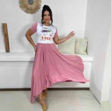 Imagem de Vestido de Dança Coreografia Jesus + Doce Moda Evangélica Feminina - M