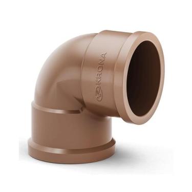 Imagem de Conexão 3/4 25mm PVC Soldável Água - Krona/Víqua, Joelho-90graus
