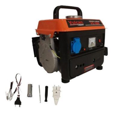 Imagem de Gerador De Energia Gasolina 2t 950w 2,5hp Vg950 Vulcan 220v - Vulcan T