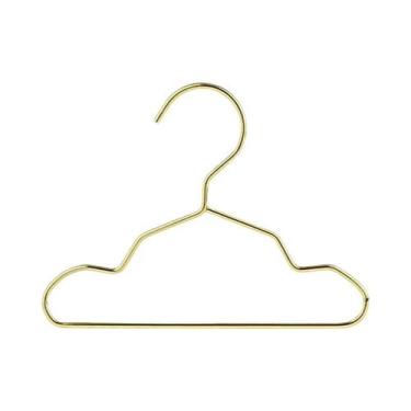 Imagem de Cabides de Metal Dourado para Bebê e Pet - Rack de Secagem com Fio For