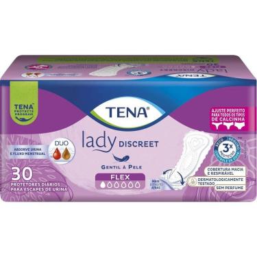 Imagem de Protetor Diário Tena Lady Discreet Flex 30 Unidades