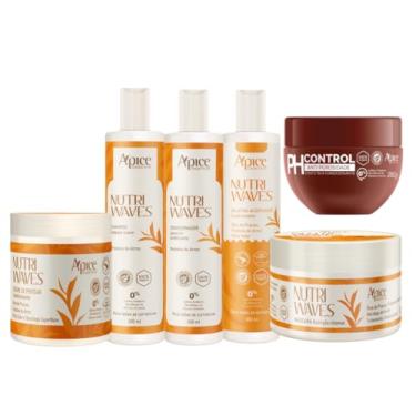 Imagem de Apse Cosmetics, Kit 5 Nutri Waves + PH Control Anti Porosidade Apse