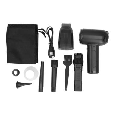 Imagem de Espanador de Ar Elétrico 75W 60000RPM 2 Velocidades, Força de Sopro Forte, Carregamento Rápido para Gabinetes de Computador, Teclados, Carros, etc.