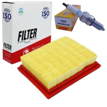 Imagem de Kit Filtro Ar + Vela Ignição Pop 110i 2016 Á 2021 - VALFLEX/NGK