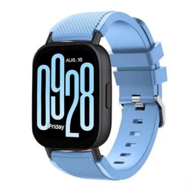 Imagem de Pulseira de Silicone Macio para Redmi Watch 5 Active, acessórios de relógio inteligente (Sky blue)
