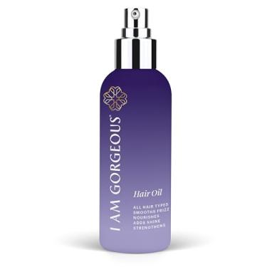 Imagem de I am gorgeous Óleo Para Cabelos Crespos - Solução Com Marula E Argan Ricos Em Nutrientes Danificados Cacheados, Adiciona Brilho Hidratante Leve