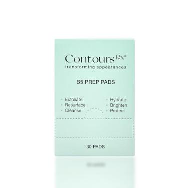 Imagem de Pacote com 30 almofadas de preparação para pálpebras B5 – Limpe, esfolia, esfregue e hidrata para preparar seus olhos para tampas por design de tiras corretivas