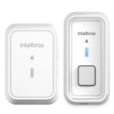 Imagem de Campainha Sem Fio Com Bateria Cib 101 Branca 4522001