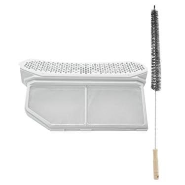 Imagem de 00752387 Conjunto de filtro de penugem para secadora compatível com secador Bosch, tela de fiapos para secadora substitui 00753637, 752387, 753637 AP5984732 PS11724770