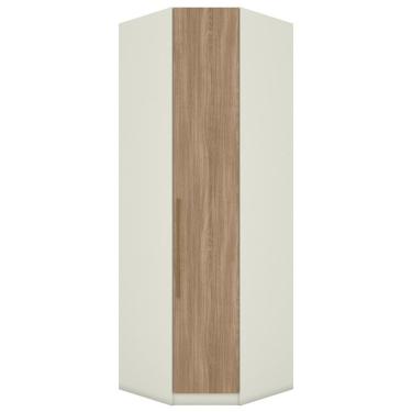 Imagem de Canto Obliquo Modulado 1 Porta 241x82 Cm Seletto Areia Jequitiba Henn Areia Jequitiba