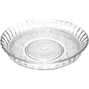 Imagem de Prato para Bolo de Vidro King 30cm x 6cm - 7692 Lyor