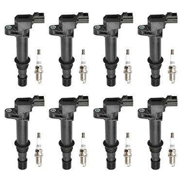 Imagem de DRIVESTAR Pacote de Bobina de Ignição de Velas de Ignição Uf270 Iridium para Dodge Ram 1500 Durango Dakota para Jeep Grand Cherokee Commander para Mitsubishi Raider 4.7L V8