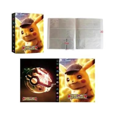Imagem de Grande Álbum De Cartões Pokémon Com 9 Bolsos E 432 Páginas, Carregado 