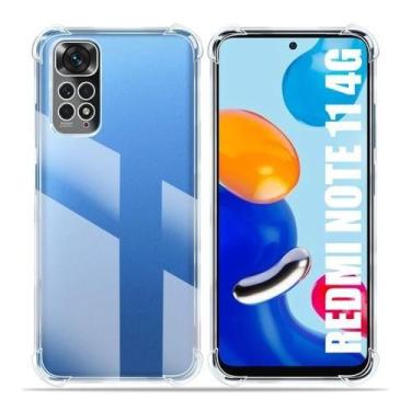 Imagem de Capa Capinha Anti Impacto Transparente Para Redmi Note 11 Pro 4G / 5G 