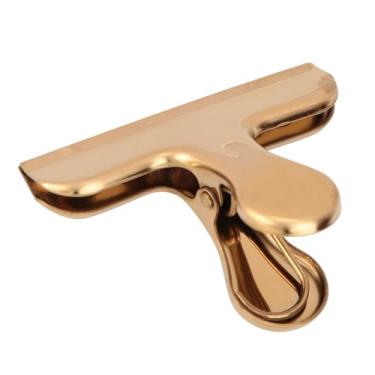 Imagem de Acouto Braçadeira/suporte de aço inoxidável de cor de latão antigo vintage - Vedação e acessório retrô em forma de T (#1)