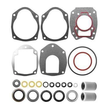 Imagem de Kit de vedação da caixa de engrenagens da unidade inferior compatível com motor de popa Mercury Mariner 30-125 HP 43035A4 26-43035A4 18-2626