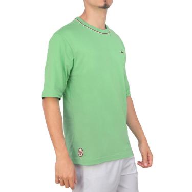 Imagem de Camiseta Lacoste Malha Edição Roland Garros Verde-G
