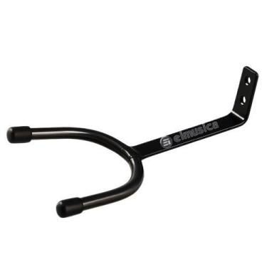 Imagem de Suporte de Parede Fixo para Violao Marca Custom Sound Csv 01 - Bk