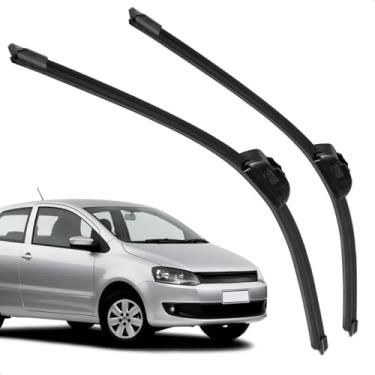 Imagem de Par Palheta Dianteira Limpadora De Para Brisa Fox 2010 A 2012 De Silicone