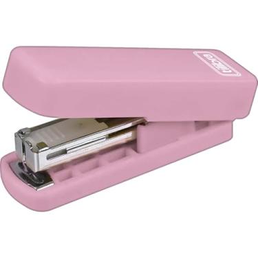 Imagem de Tilibra - Grampeador 10 Folhas Mini com Extrator G100 Rosa + 1000 Grampos Nº 10
