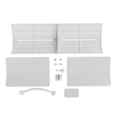 Imagem de Air Condicionador Deflitorador de plástico Durável Instale o fluxo de ar ajustável para o shopping de salão de beleza de escritório em casa