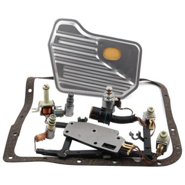 Imagem de 9 peças 4L60E/4L65E Kit de solenoide mestre de transmissão TCC EPC PWM Shift 3-2 Junta de filtro de chicote para todos os modelos GM 2003-2006