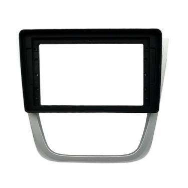 Imagem de Moldura 9 Pol. Flutuante Gol G5, Saveiro, Voyage C/ Suporte 4 Botões -