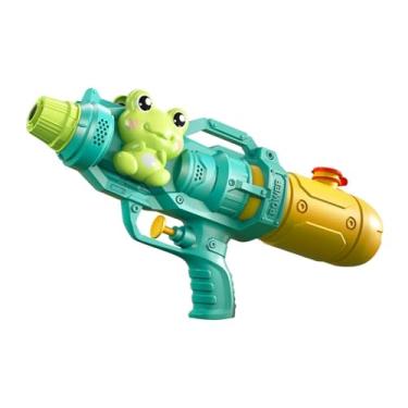 Imagem de Yunhgft Brinquedo Aquático, Portátil, Multifuncional, Leve, Alcance de 5 a 8 M, Acessórios, Jogo Aquático, Brinquedo de Luta para Jardim, Praia, Ao Ar Livre, Sapo Verde