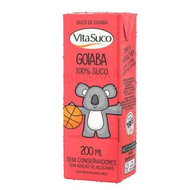 Imagem de Suco 100% Goiaba 200ml - Vita Suco - LojaSPmarcoferrariPlugLar