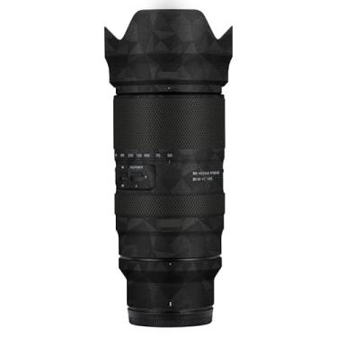 Imagem de Adesivo de lente de câmera antiarranhões para Tamron 50-400 mm F4.5-6.3 adequado para Nikon Mount Coat Wrap película protetora capa 50 400 (triângulo preto)