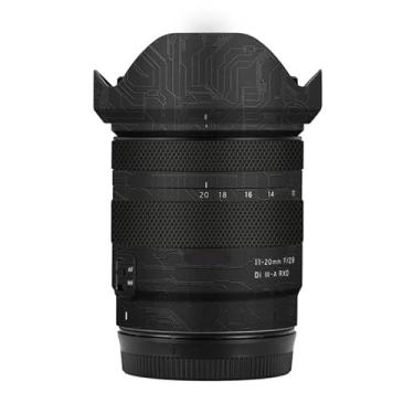 Imagem de Película para câmera Película protetora de lentes antirriscos para Tamron 11-20 mm F2.8 adequado para Canon RF Mount 11 20 (Circuit Black)