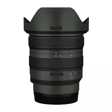 Imagem de Película protetora para lente de câmera, película protetora, decalque para Tamron 20-40 mm F2.8 adequado para Sony Mount 20-40 F 2.8 (couro verde)