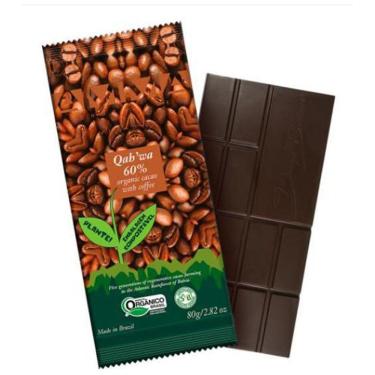 Imagem de Tablete Qahwa 60% Orgânico  Café  - 80 Gramas