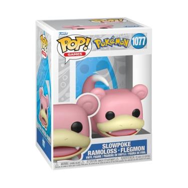 Imagem de Funko Pop! Games: Pokemon - Slowpoke - Boneco de vinil colecionável - Ideia de presente - Mercadoria oficial - Brinquedos para crianças e adultos - Fãs de videogames - Figura modelo para