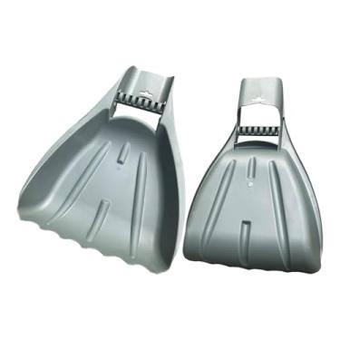 Imagem de KiBcsLic 2x Coletores de Folhas Coletores de Folhas Remoção de Ergonômicos Pátio Doméstico Ancinhos de Jardim Portáteis Ancinho de Mão Multifuncional Fácil