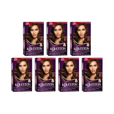Imagem de Coloraçao Koleston 40 Castanho Medio - Kit C/7Un