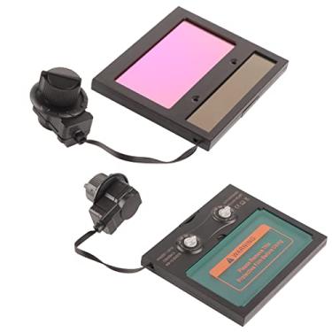 Imagem de Akozon TX500C 11090MM MAPEL SOLAR SOLDOR LENS CAPACIDADE, Lente de Máscara de Soldagem de Escurecimento Automático, Lente de Capacete de Solda