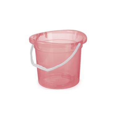 Imagem de Balde Graduado 8 Litros Plasvale Rosa
