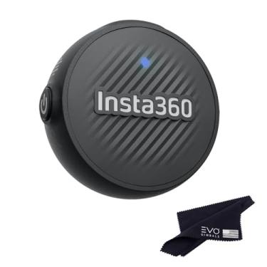 Imagem de Insta360 Mic Air, transmissor ultraleve de 7,9 g, compacto como uma moeda, áudio de 48 kHz com redução de ruído integrada, vida útil da bateria de 10 horas, alcance de 300 m, para X5/X4/ACE PRO 2