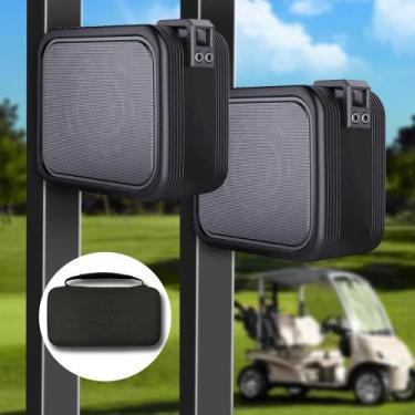 Imagem de Alto-falantes para carrinho de golfe MAGOLFIN 20W Stereo Bluetooth 15H