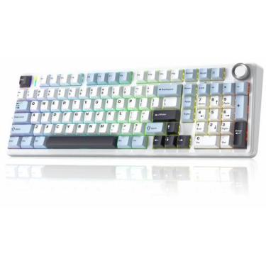 Imagem de Teclado mecânico LEOBOG x Aula F99 Pro Hot Swappable