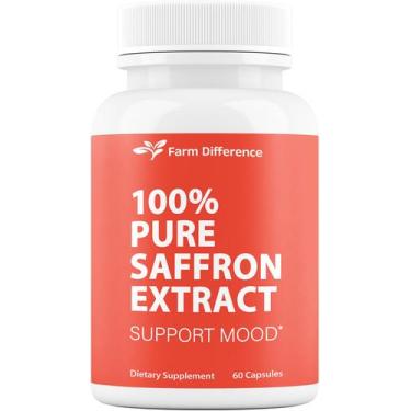 Imagem de Suplementos de açafrão Farm Difference, extrato 100% puro