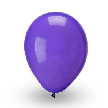 Imagem de Balao Liso 8 Red Violeta C/50 Pic Pic