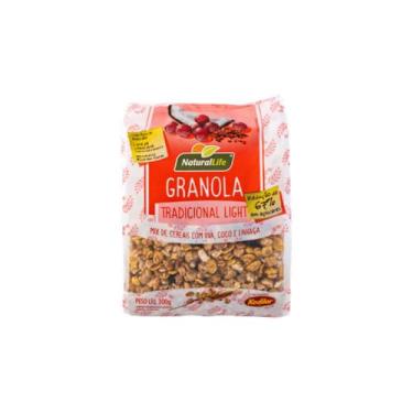 Imagem de Granola Tradicional Mix de Cereais com uva, côco e linhaça Light Natur