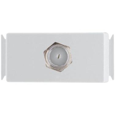 Imagem de Módulo para Tomada TV/SAT Coaxial Direta Aria Branco - 57217042 - TRAM