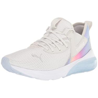 Imagem de PUMA Tênis de corrida feminino Cell Vive, Nimbus Cloud-puma Prata - Azul halogênio, 10