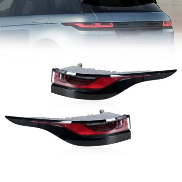 Imagem de JESYMBX Luz traseira para Land Rover Range Rover Evoque 2019-2023 Lâmpada de seta de freio LR128382 LR128379 esquerda e direita